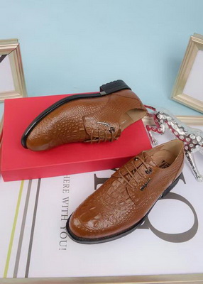 Salvatore Ferragamo Business Men Shoes--028